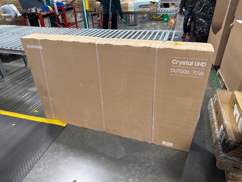 Photo 2 of **NEW/FACTORY SEALED** SAMSUNG 70-Inch Class Crystal UHD 4K DU7200 Series HDR Smart TV w/Object Tracking Sound Lite, PurColor, Motion Xcelerator, Mega Contrast, Q-Symphony (UN70DU7200, 2024 Model)