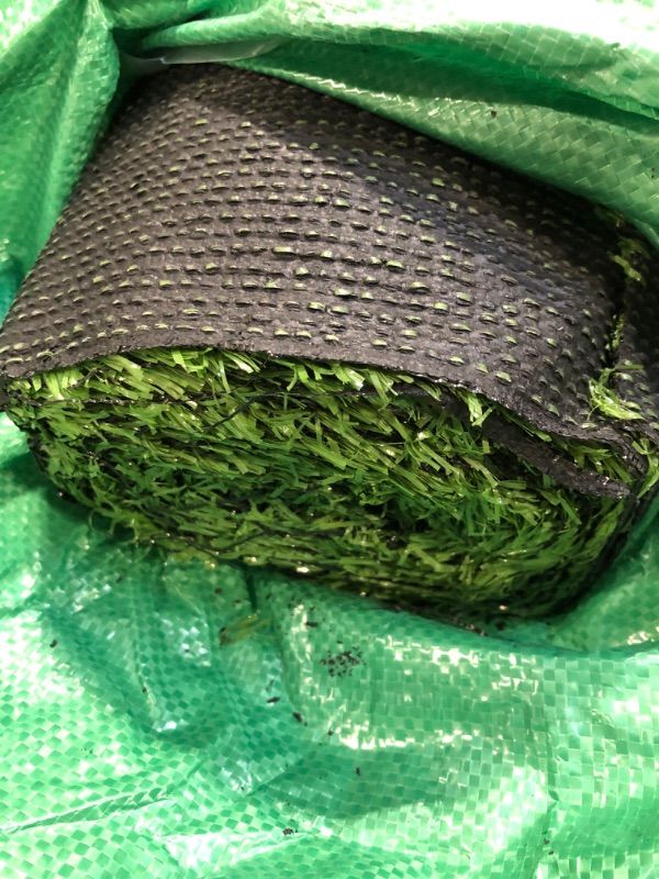 Photo 4 of **USED**
GL Artificial Grass Turf Lawn - 6FTX10FT(60 Square FT) Indoor Outdoor Garden Lawn Landscape Synthetic Grass Mat