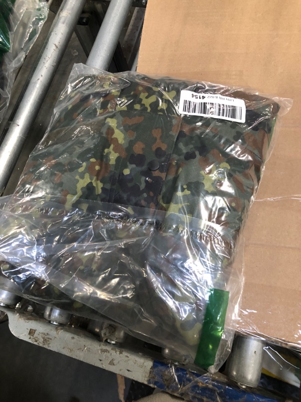 Photo 1 of Original German Army Field Jacket Parka Military Issue Hooded Flecktarn Combat (Medium Short 40" Chest) Camouflage