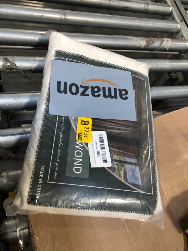 Photo 1 of MASWOND Extra Long Linen Sheer Curtains with Rod Pocket, High Ceiling Window Curtain Panels, 132 Inch, 2 Story Curtains for Privacy and Light Filtering (Natural, 11 Foot, 1 Panel)