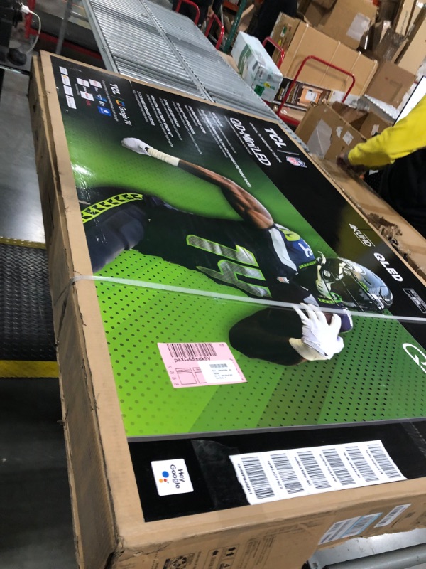 Photo 1 of TCL 75-Inch QM7 QLED 4K Smart QD-Mini LED TV with Google TV (75QM751G, 2024 Model) Dolby Vision IQ, Dolby Atmos, HDR, Game Accelerator up to 240Hz, Voice Remote, Works with Alexa, Streaming Television