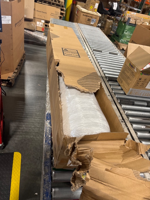 Photo 1 of *****There some dirt or stain***** HUTURE  12 Inch Full Size Mattress, Bamboo Charcoal Memory Foam Mattress, Bed in a Box, White** SIMILAR TO THIS PICTURE**