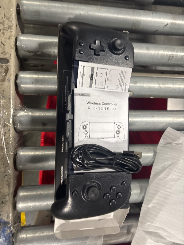 Photo 1 of Spican Switch Controllers for Nintendo Switch/OLED Controller, Switch Wireless Pro Controller One-Piece Joypad, Full-Size Ergonomic Handheld Mode Controller with Battery/RGB/Turbo/Programming(Black)