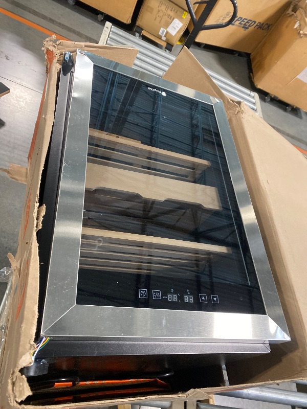 Photo 1 of KingChii Upgrade 70L Electric Temperature & Humidity Control Cigar Humidor, Built-in Humidification System with Spanish Cedar Wood Shelves & Drawer Hygrometer Father's Day Gifts For Men(500 Capacity)