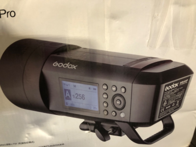 Photo 1 of ******FINAL SALE**** ***NO REFUNDS*****
***PRICE DROP, NO BATTERY INCLUDED*****

Godox AD400Pro All-in-One Outdoor Flash Strobe