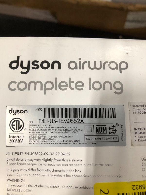 Photo 6 of Dyson Airwrap™ Multi-Styler Complete Long, Nickel/Copper