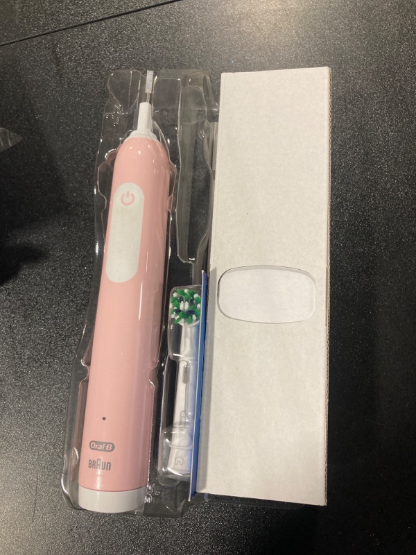 Photo 2 of ***1 PIECE IS MISSING***
Oral-B Pro 1000 Rechargeable Electric Toothbrush, Pink