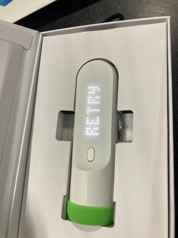 Photo 1 of Withings Thermo – smart Temporal Thermometer, FSA-Eligible, Suitable for Baby, Infant, Toddler & Adults