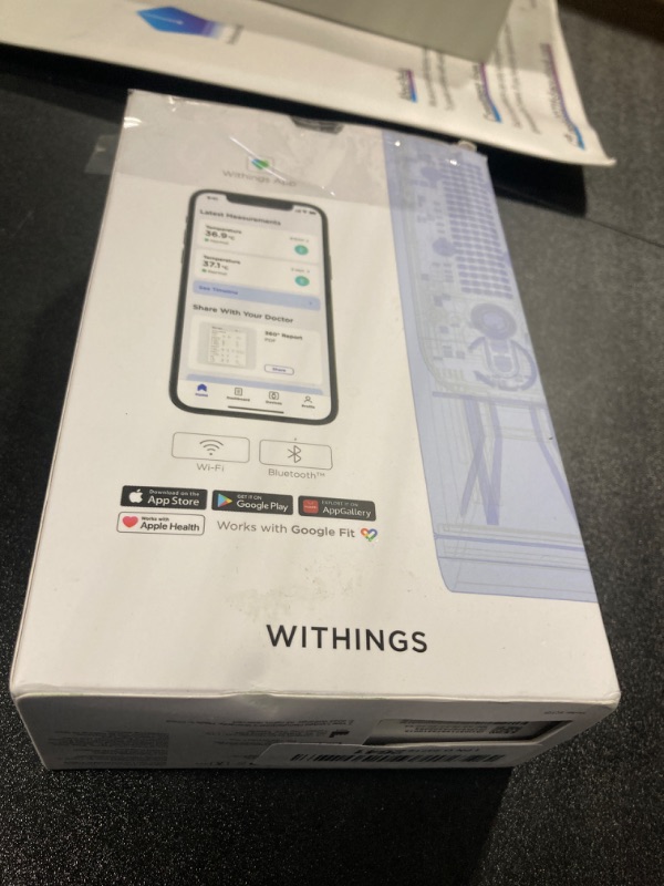 Photo 1 of Withings Thermo – smart Temporal Thermometer, FSA-Eligible, Suitable for Baby, Infant, Toddler & Adults