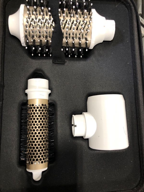 Photo 4 of ****USED****Hair Dryer Brush Blow Dryers: webeauty 5 in 1 One Step Professional Hot Air Brush Set for Fast Drying, Curling Drying, Straightening Combing, Hair Styler [Ceramic Coating] [Negative Ion] (White)