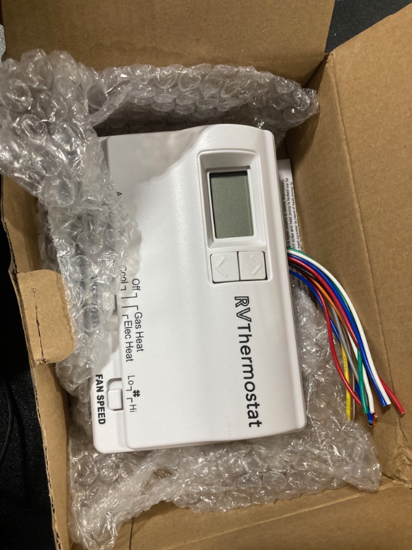 Photo 2 of ***MISSING PIECE//NO RETURN***
6536A3351 Digital Thermostat Compatible with Coleman-Mach? Two-Stage Digital Thermostat for Heat Pump & Gas Furnace?Wall-Mounted