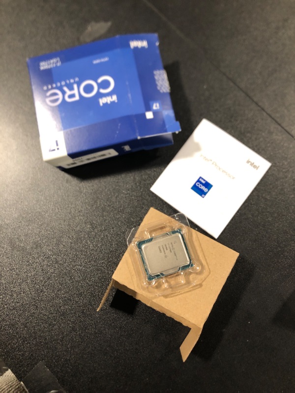 Photo 1 of Intel Core i7-13700K Gaming Desktop Processor 16 cores (8 P-cores + 8 E-cores) with Integrated Graphics - Unlocked