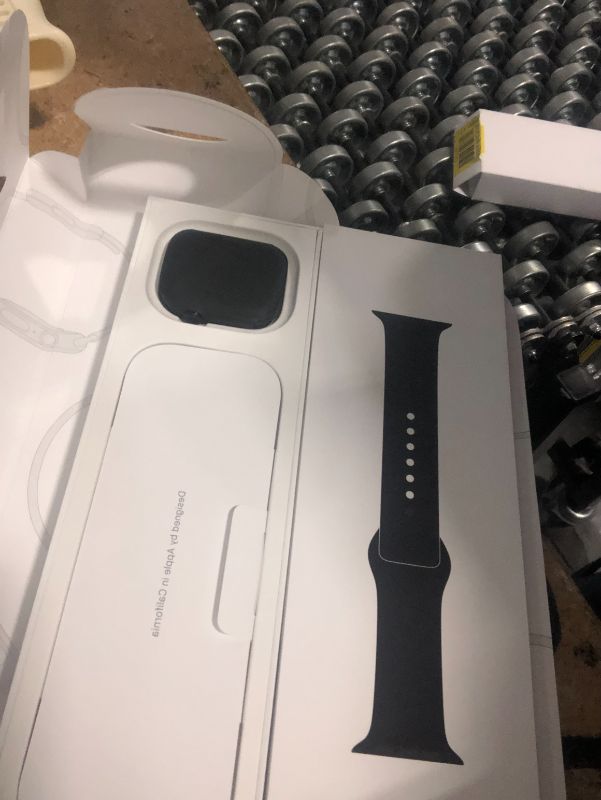 Photo 5 of ***USED***Apple Watch Series 10 [GPS 46mm case] Smartwatch with Jet Black Aluminium Case with Black Sport Band - S/M. Fitness Tracker