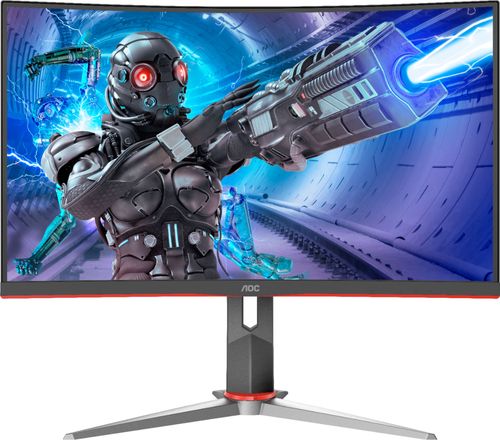 Photo 1 of AOC Gaming C24G2 - LED Monitor - Gaming - Curved - 23.6 - 1920 X 1080 Full HD (1080p) @ 165 Hz - VA - 250 CD/m