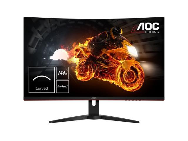 Photo 1 of AOC 32 165 Hz VA FHD Gaming Monitor FreeSync (AMD Adaptive Sync) 1920 X 1080 120% SRGB 85% NTSC HDMI DisplayPort Audio C32G2
