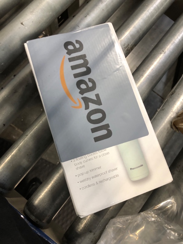 Photo 1 of Panasonic Electric Razor for Women, Cordless 3-Blade Shaver with Pop-Up Trimmer, Wet Dry Operation - ES-AWL6AG (Mint)