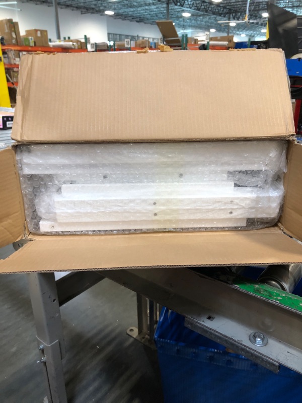 Photo 1 of COSYLAND Kids Kitchen Step Stool Helper with Gloves Removable Anti-Drop Railing Safety Rail, Non-Slip Mat Standing Tower Stepping Stool for Toddlers Bathroom Sink Counter Learning White