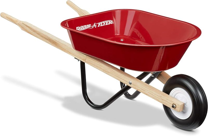 Photo 1 of 
Radio Flyer Kid's Wheelbarrow, Red Toy Wheelbarrow for Children