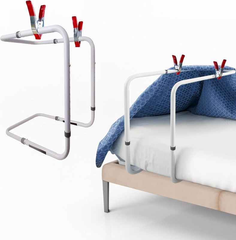 Photo 1 of ***missing clamps*** JJ CARE Blanket Lifter with Clamps, Steel and Aluminum Blanket Lifter for Feet Support, Adjustable from 20” to 28”, Blanket Bars for Neuropathy, Foot Cramping, Surgery Recovery, and Arthritis
