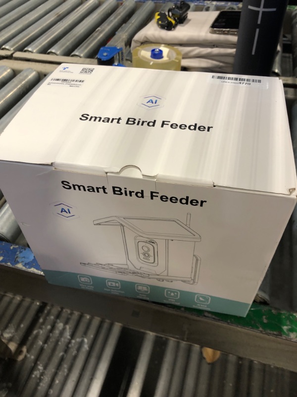 Photo 2 of Bird Feeder with Camera, 4K HD AI Identify Bird Species, Smart Solar-Powered Bird Feeder, Auto Capture Bird& Motion Detection for Watching, Camera Bird Feeders Present for Bird Lovers