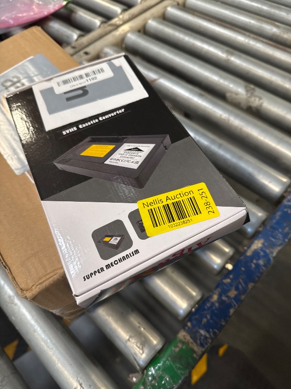 Photo 1 of ADPLIFE VHS-C Cassette Adapter Compatible with VHS-C & S-VHS Camcorders - JVC, RCA, Panasonic - Motorized VHS Cassette Converter (Not Compatible with 8mm / MiniDV / Hi8)