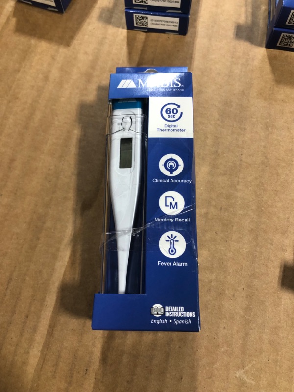 Photo 1 of ** 2 pack** MABIS Digital Thermometer for Adults, Children and Babies, Oral Thermometer, FSA HSA Eligible Thermometer, Underarm Thermometer, Temperature Thermometer, 60 Seconds Readings (Pack of 144)