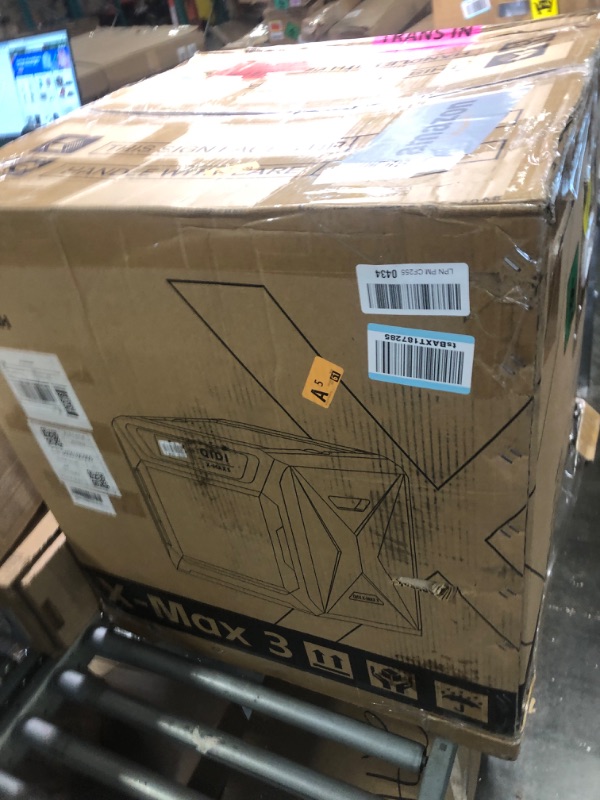 Photo 1 of QIDI MAX3 3D Printer, High-Speed Large Size 3D Printers, 600mm/s Fast Print, Fully Auto Leveling, 65? Chamber Heat, All-Around & High Precision Industrial Grade, Large Printing Size 12.8×12.8×12.4"
