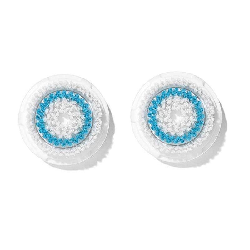 Photo 1 of ***USED***Clarisonic Deep Pore Facial Cleansing Brush Head Replacement Compatible with Mia 1, Mia 2, Mia Fit, Alpha Fit, Smart Profile Uplift and Alpha Fit X, 2 Pack