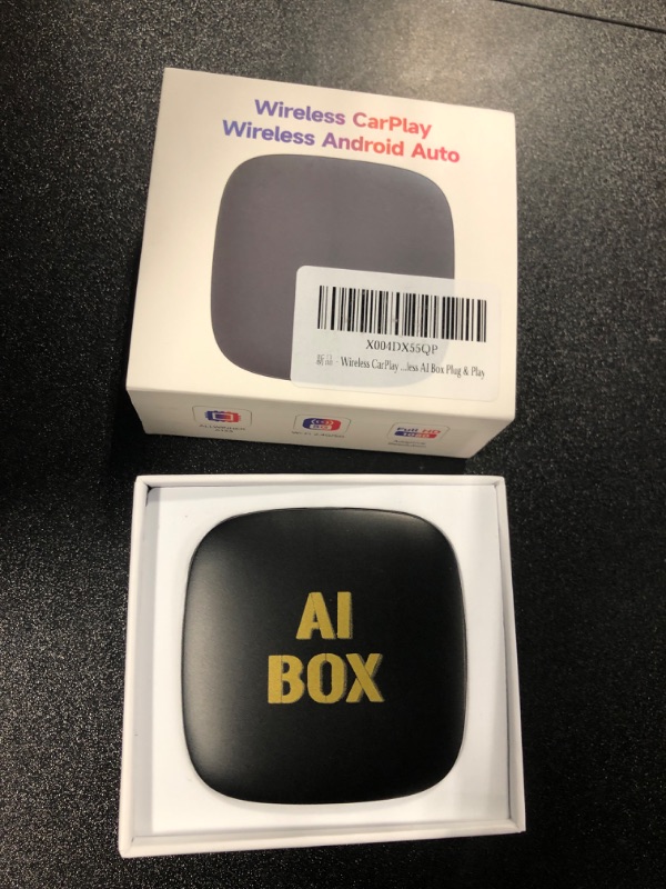 Photo 1 of Wireless CarPlay Adapter Supports YouTube, Netflix & More Wired CarPlay to Wireless Dongle, AI Box CarPlay 2 in 1 Wireless AI Box Plug & Play
