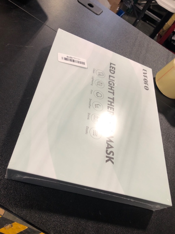 Photo 1 of Red Light Therapy Mask for Face, Led Face Mask Light Therapy At Home, 7 Colors LED Face Mask Light Therapy, Active Near-GREEN