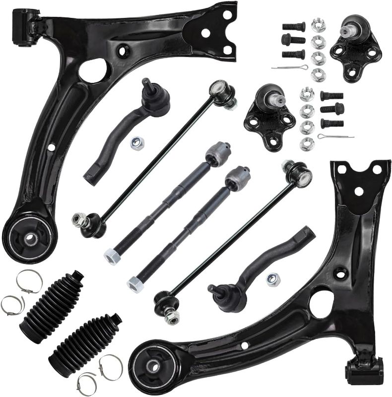 Photo 1 of 
 *** SIMILAR *** Detroit Axle -Front End 12pc Suspension Kit for Toyota Corolla 2003 2004 2005 2006 2007 2008, 2 Lower Control Arms 2 Lower Ball Joints 2 Sway Bar Links 4...
