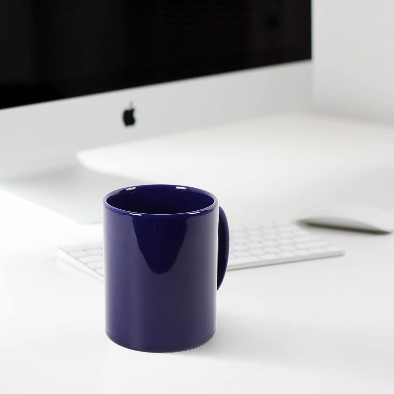 Photo 1 of ***Stock photo is a similar item*** Large Coffee Mug, 22 OZ(650ml) Extra Coffee Mug , Smooth Ceramic Boss Cups, Big Capacity and Large Handle, for Dad Men, Blue