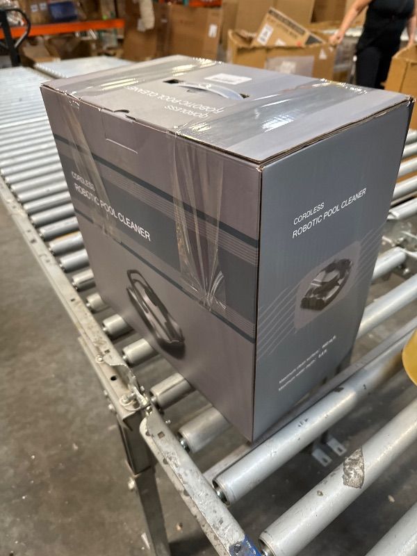 Photo 1 of Robotic Pool Cleaner?2024 Newest? Powerful Suction, 1076 Sq.Ft Coverage, 130mins Runtime, Automatic Route Planning, Seblub Cordless Pool Vacuum for Above Ground/Inground Pools (Basic Version)