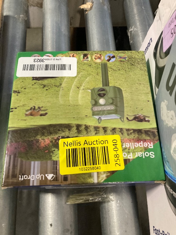 Photo 2 of 2 Pack Solar Animal Repeller Outdoor Ultrasonic Cat Deterrent with PIR Motion Sensor & Flash Light to Scare Away Cat Dog Raccoon Skunk Deer Rabbit Bird, Deer Repellent Skunk Repellent for Yard Farm