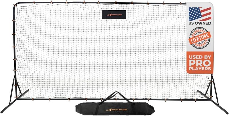 Photo 1 of 
Soccer Rebounder Net 6x12 Feet Practice Soccer Training Equipment | Portable, Easy Assembly, Steel Frame | Perfect for Practicing Backyard Volley, Solo...