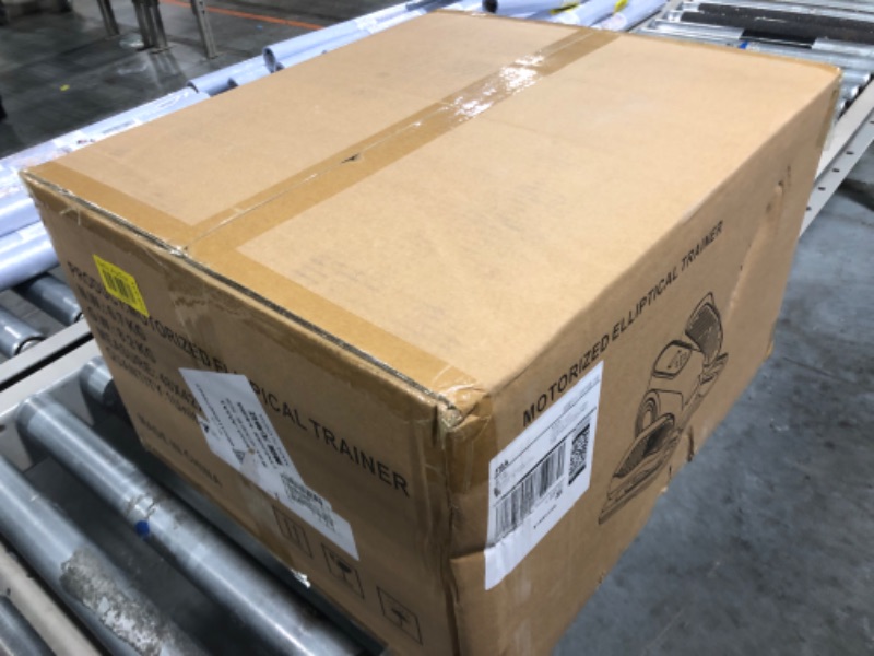 Photo 1 of DamKee Under Desk Elliptical Exercise Machine, Ellipse Leg Exerciser As Seen On TV with 12 Speed, Electric Foot Leg Exerciser While Sitting for Seniors, Portable Seated Pedal Exerciser with Remote/LCD