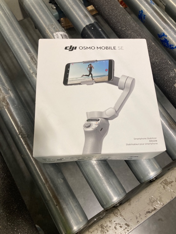 Photo 2 of ***USED***PARTS ONLY***DJI Osmo Mobile SE, 3-Axis Phone Gimbal, Portable and Foldable, Gimbal Stabilizer for iphone, Andriod, ShotGuides, ActiveTrack 6.0, Vlogging Stabilizer for Youtube, TikTok, Travel