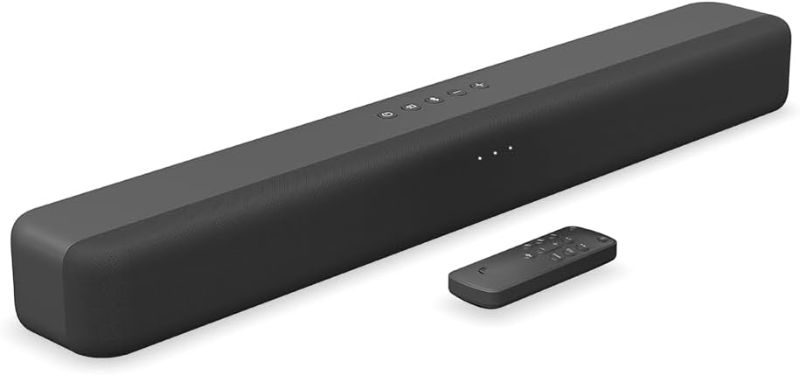 Photo 1 of ***Stock photo is a similar item*** ****New, factory sealed*** Assistrust Sound Bar, 90W Sound Bar for Smart TV, Bluetooth Soundbar with Wired & Wireless Connect, Dynamic Volume Boost, ARC/Optical/AUX Cables & Remote, 2 in 1 Detachable Soundbar for TV