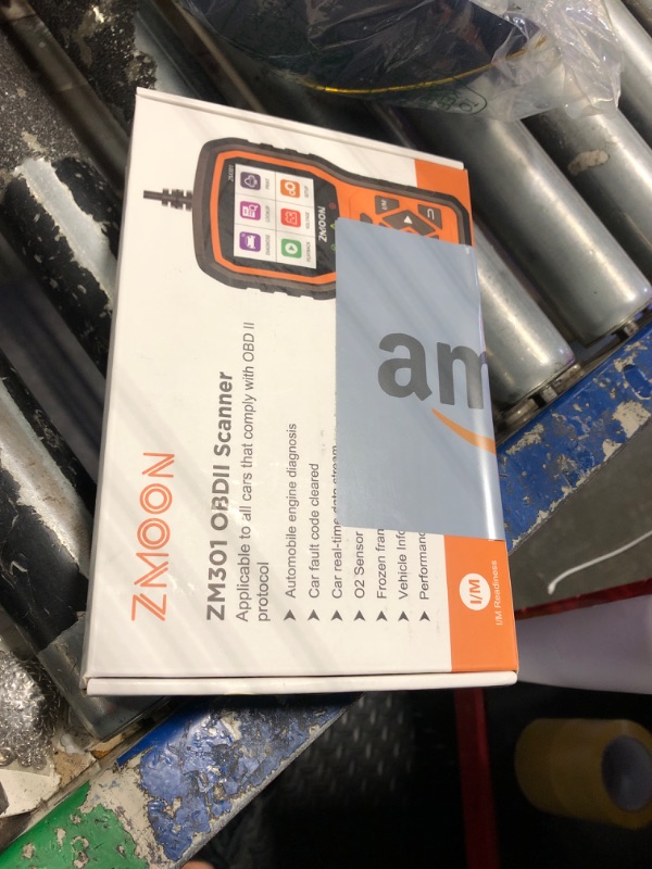 Photo 1 of ZMOON ZM301 OBD2 Scanner Diagnostic Tool, Car Code Reader OBDII/EOBD Diagnostic Scan Tool for All Cars After 1996
