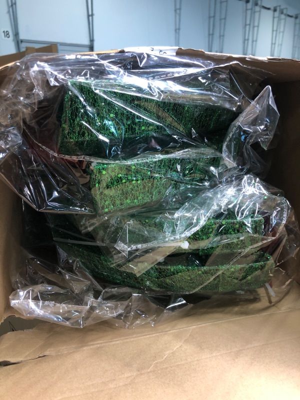 Photo 1 of VIHOSE 19.3 Inch Lighted Christmas Wreath Battery Operated Christmas Decorations Green Outdoor Led Wreath with Lights Party Decor for Indoor Outdoor Front Door Window Wall Decor(2 Pcs)