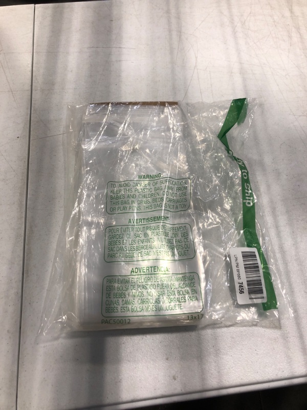 Photo 1 of 1000 Pcs Clear Door Hanger Bags 6 x 12 Inch knob Poly Newspaper Bags Bulk Waterproof Door Hanging Plastic Bags Flyers Brochures Notices Printed Materials
