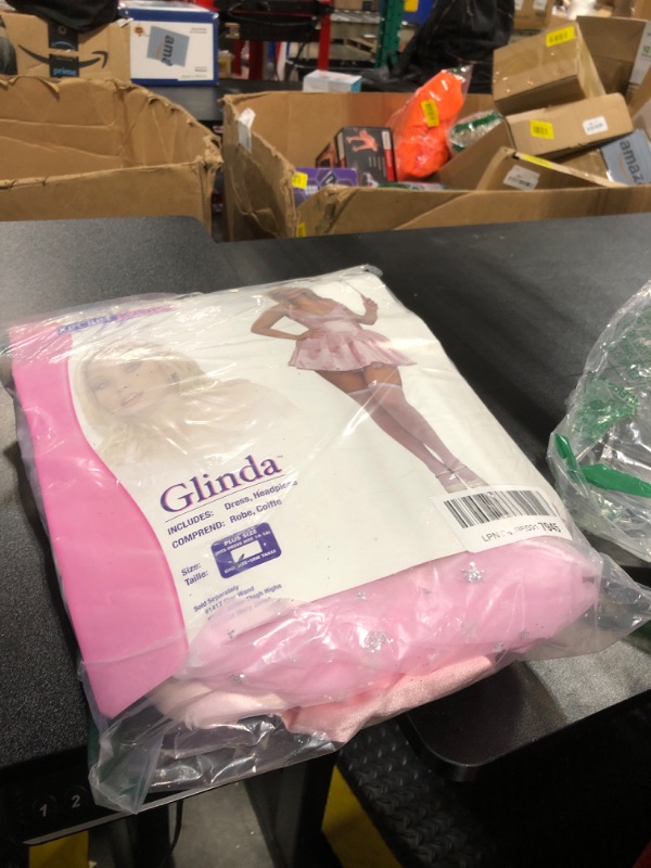 Photo 1 of Secret Wishes Wizard of Oz Glinda The Good Witch Costume, Pink, Plus