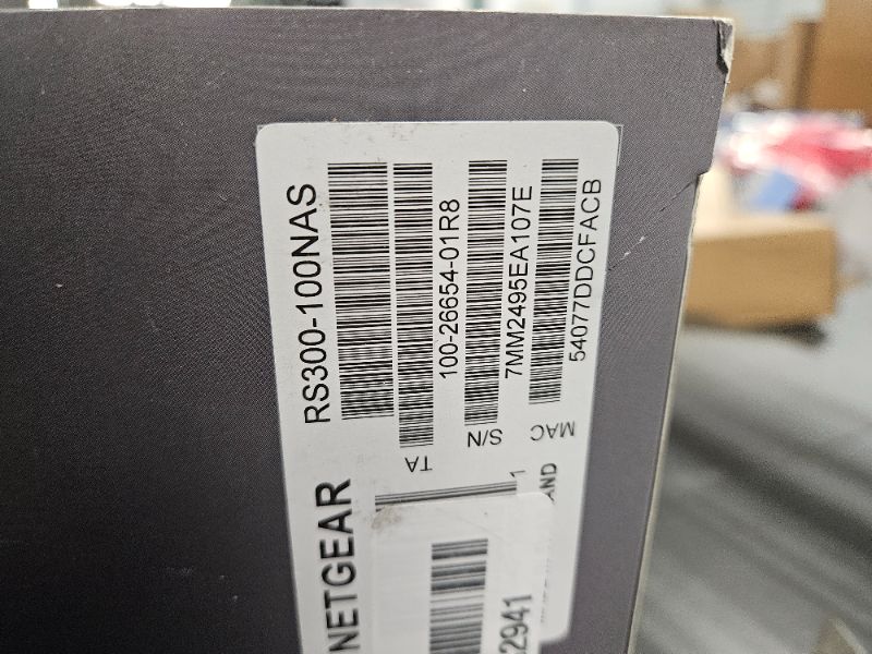 Photo 4 of **USED****UNABLE TO TEST**
NETGEAR Nighthawk Tri-Band WiFi 7 Router (RS300) – BE9300 Wireless Speed (up to 9.3Gbps) - Coverage up to 2