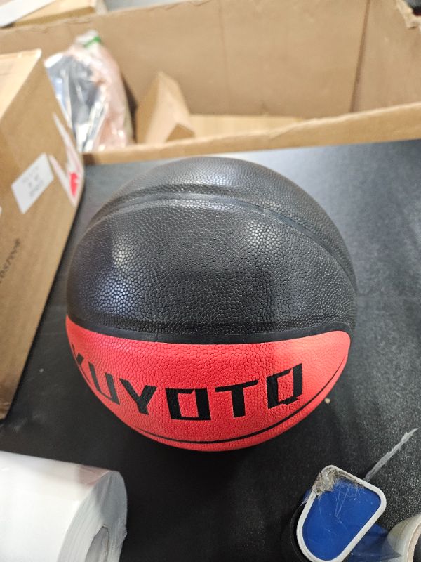 Photo 2 of **USED**
KUYOTQ 2.2lbs Size 6 (28.5") Weighted Basketball Composite in&Outdoor Heavy Trainer Basketball for Improving Ball Handling Dribbling Passing and Rebounding Skill | Without Pump