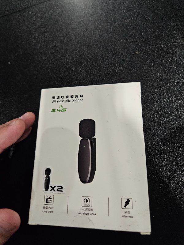 Photo 1 of MAXTOP CompactSound AP004-2-C Wireless Lavalier Microphone for Android | 48kHz | 66FT Range | Crystal Clear Audio | Ideal for Streamers, Podcasters & Content Creators