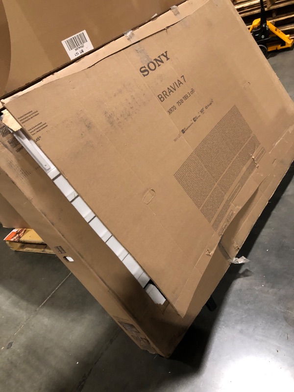 Photo 1 of Sony 75 Inch Mini LED QLED 4K Ultra HD TV BRAVIA 7 Smart Google TV with Dolby Vision HDR and Exclusive Features for PlayStation®5 (K-75XR70), 2024 Model