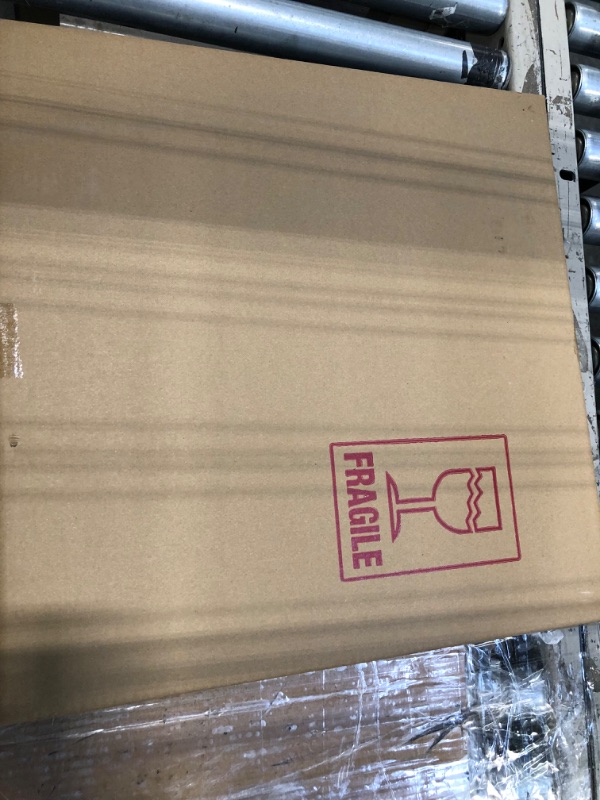 Photo 1 of Vossington Thin 16x16 Picture Frame - White Frame Color (Real Wood Grain Finish) - Slim & Modern Frame Design - Fits 1 Photo, Art Print, or Poster (16 x 16 Inches)