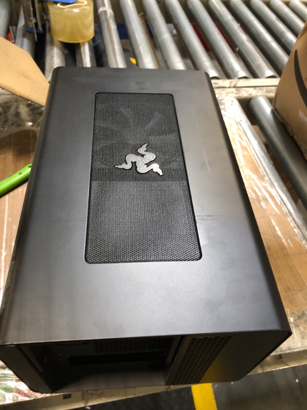 Photo 1 of Thunderbolt 3 eGPU Enclosure with 600W PSU,Aluminum External GPU Enclosure Compatible with Windows & MacOS Thunderbolt 3 Laptops