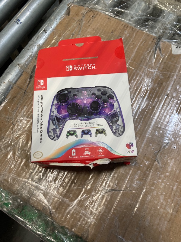 Photo 2 of Afterglow Nintendo Switch Wireless Deluxe Controller