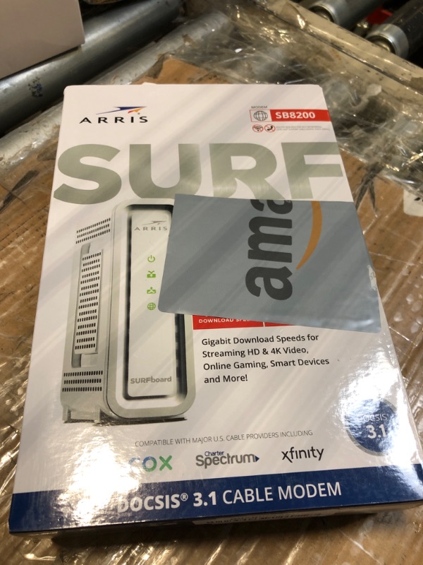 Photo 2 of ARRIS (SB8200) - Cable Modem - Fast DOCSIS 3.1